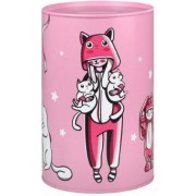 Копилка металлическая Зайка