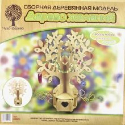 Сборная деревянная модель Дерево желаний Сборная деревянная модель Дерево желаний