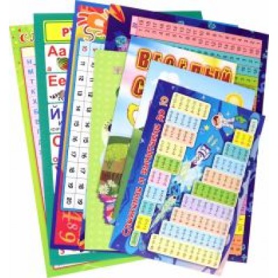 Северина, Попова, Панасюк: Комплект для подготовки к школе. Плакаты. 8 в 1. ФГОС ДО Северина, Попова, Панасюк: Комплект для подготовки к школе. Плакаты. 8 в 1. ФГОС ДО