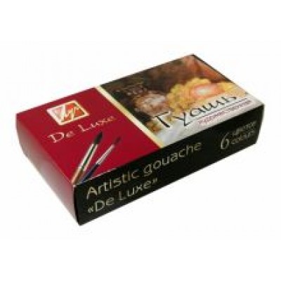 Краски гуашь ЛЮКС 6 цветов (14С 1037-08) Краски гуашь ЛЮКС 6 цветов (14С 1037-08)