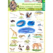 Животный мир. Кто самый-самый. Наклейки тематические