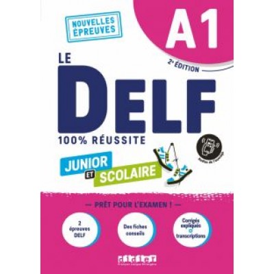 Romain Chretien: DELF A1 100% réussite scolaire et junior. 2e édition. Livre + didierfle app Romain Chretien: DELF A1 100% réussite scolaire et junior. 2e édition. Livre + didierfle app