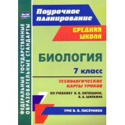Инесса Константинова: Биология. 7 класс. Технологические карты к учебнику В.В. Латюшина, В.А. Шапкина. ФГОС