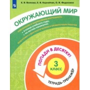 Волкова, Федоскина, Корнейчик: Окружающий мир. 3 класс. Тетрадь-тренажер