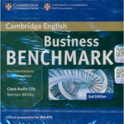 Norman Whitby: Business Benchmark. Pre-intermediate to Intermediate. BULATS Class Audio CDs Norman Whitby: Business Benchmark. Pre-intermediate to Intermediate. BULATS Class Audio CDs