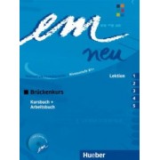 Perlmann-Balme, Orth-Chambah, Schwalb: em neu 2008 Brückenkurs. Kursbuch + Arbeitsbuch, Lektion 1–5 mit Arbeitsbuch-Audio-CD