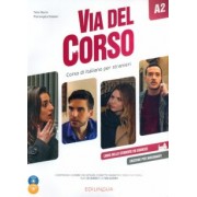 Marin, Diadori: Via del Corso. A2. Libro dello studente ed esercizi. Edizione per insegnanti (+2CD, +DVD)