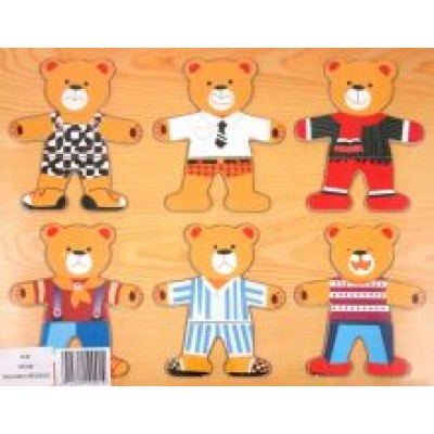 Пазл деревянный Мишки Пазл деревянный Мишки