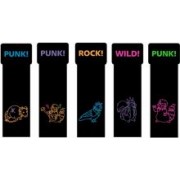 Закладки Неон микс 4, 5 штук