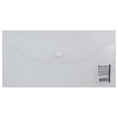 Папка-конверт с кнопкой для билетов (прозрачная, 250х135 мм) (227316) Папка-конверт с кнопкой для билетов (прозрачная, 250х135 мм) (227316)