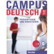 Oliver Bayerlein: Campus Deutsch. Präsentieren und Diskutieren. Kursbuch mit CD-ROM, MP3-Audiodateien und Video-Clips