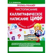 Елена Шамакова: Чистописание. Каллиграфическое написание цифр