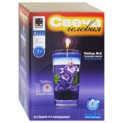 Набор № 6 гелевая свеча  Набор № 6 гелевая свеча