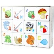 Кубики для умников "Азбука" 12 штук (00712)