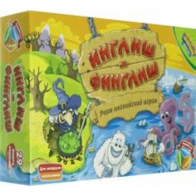 Настольная игра Инглиш-финглиш Настольная игра Инглиш-финглиш