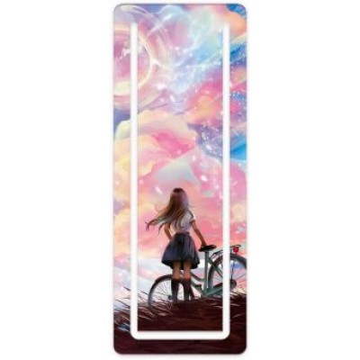 Закладка для книг. Ванильное небо, картон Закладка для книг. Ванильное небо, картон