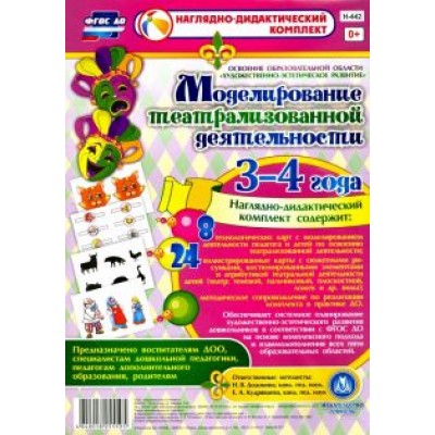 Моделирование театрализованной деятельности детей 3-4 лет. ФГОС ДО Моделирование театрализованной деятельности детей 3-4 лет. ФГОС ДО