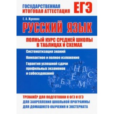 Русский язык. Полный курс средней школы в таблицах и схемах Русский язык. Полный курс средней школы в таблицах и схемах