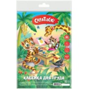 Клеенка для труда с рисунком, ПВХ (КТРКР)