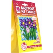 Магнит из гипса Цветы. Чудесный букет