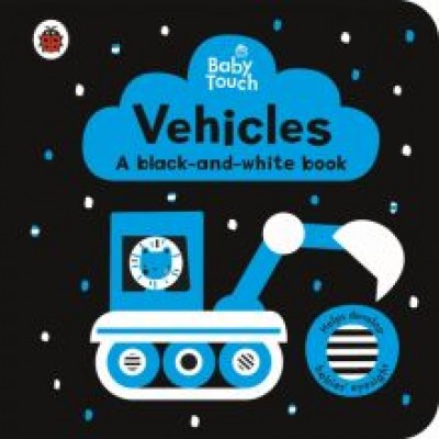 Vehicles. A black-and-white book Vehicles. A black-and-white book