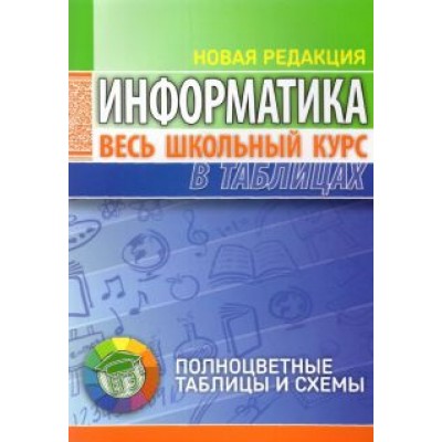 Информатика. Весь школьный курс в таблицах Информатика. Весь школьный курс в таблицах