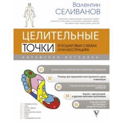 Валентин Селиванов: Целительные точки в пошаговых схемах и иллюстрациях. Китайская методика Валентин Селиванов: Целительные точки в пошаговых схемах и иллюстрациях. Китайская методика