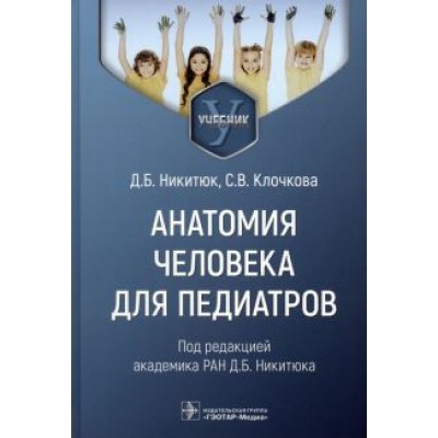 Никитюк, Клочкова: Анатомия человека для педиатров. Учебник Никитюк, Клочкова: Анатомия человека для педиатров. Учебник