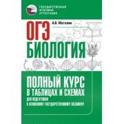 Андрей Маталин: ОГЭ. Биология. Полный курс в таблицах и схемах для подготовки к ОГЭ
