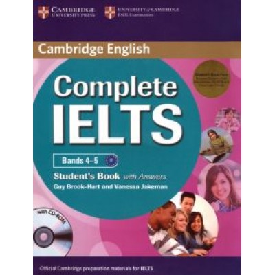 Brook-Hart, Jakeman: Complete IELTS. Bands 4-5. Student's Pack. Student's Book with Answers with CD and 2 Class Audio CDs Brook-Hart, Jakeman: Complete IELTS. Bands 4-5. Student's Pack. Student's Book with Answers with CD and 2 Class Audio CDs