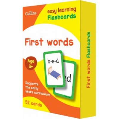 First Words Flashcards Ages 3-5 (52 Cards) First Words Flashcards Ages 3-5 (52 Cards)