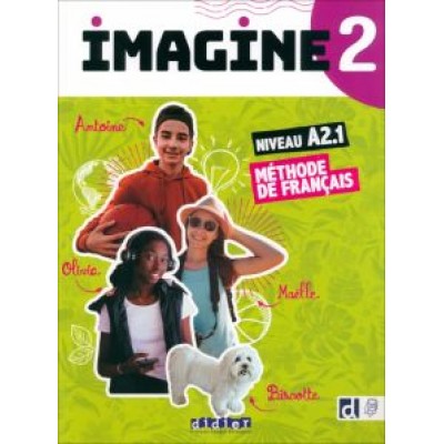 Guemas, Risueno, Leonard: Imagine 2. A2.1. Livre + DVD-rom + didierfle app Guemas, Risueno, Leonard: Imagine 2. A2.1. Livre + DVD-rom + didierfle app