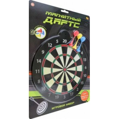 Дартс магнитный с 3 дротиками Дартс магнитный с 3 дротиками