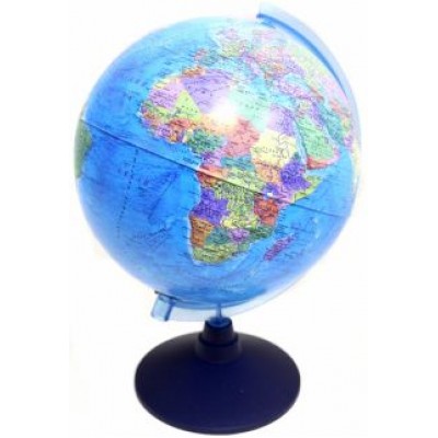 Глобус Земли политический, диаметр 25 см., с голубой подсветкой (Ве012500255) Глобус Земли политический, диаметр 25 см., с голубой подсветкой (Ве012500255)