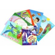 Комплект раскрасок для мальчиков. 7 в 1