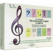 Елена Петрова: Музыкальная теория в картах. Полный курс сольфеджио наглядно и увлекательно. Учебное пособие