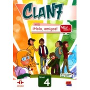 Inmaculada Gago: Clan 7 con ¡Hola, amigos! 4. Libro del alumno