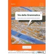 Mina Ricci: Via della Grammatica. Teoria, esercizi, test e materiale autentico per stranieri. A1-B2