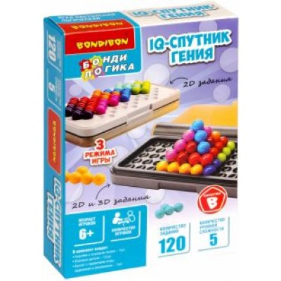 Игра-головоломка настольная IQ-Спутник гения Игра-головоломка настольная IQ-Спутник гения