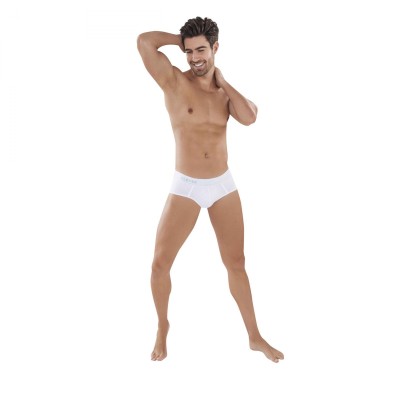 Белые мужские трусы-брифы Caribbean Piping Brief Белые мужские трусы-брифы Caribbean Piping Brief