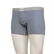 Серые трусы-боксеры с мелким принтом