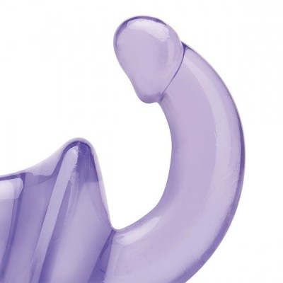 Фиолетовый безремневой страпон Strapless Strap-On Фиолетовый безремневой страпон Strapless Strap-On
