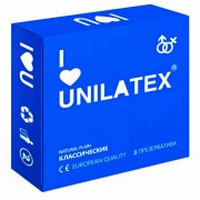 Классические презервативы Unilatex Natural Plain - 3 шт.