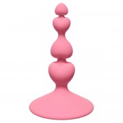 Розовая анальная пробка Sweetheart Plug Pink - 10 см.