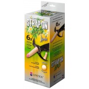 Пояс-трусики с 2 насадками Exotic-Linda - 17,5 см.