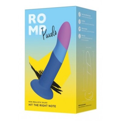 Яркий фаллоимитатор Romp Piccolo с присоской - 14 см. Яркий фаллоимитатор Romp Piccolo с присоской - 14 см.