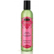 Массажное масло Naturals Strawberry Dreams с ароматом клубники - 236 мл.