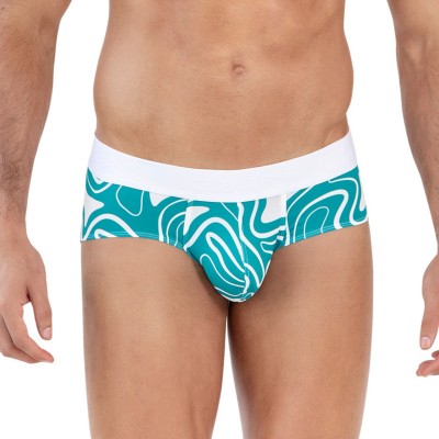 Бирюзовые трусы-брифы с принтом Dynamic Classic Brief Бирюзовые трусы-брифы с принтом Dynamic Classic Brief