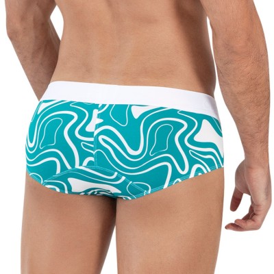 Бирюзовые трусы-брифы с принтом Dynamic Classic Brief Бирюзовые трусы-брифы с принтом Dynamic Classic Brief