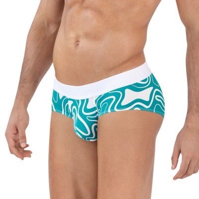 Бирюзовые трусы-брифы с принтом Dynamic Classic Brief Бирюзовые трусы-брифы с принтом Dynamic Classic Brief